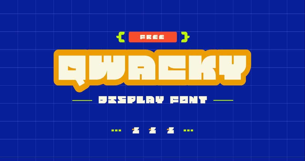Download Qwacky font (typeface)
