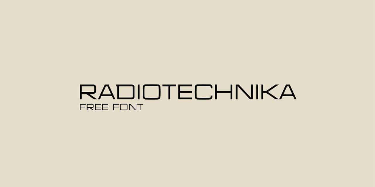 Download Radiotechnika font (typeface)