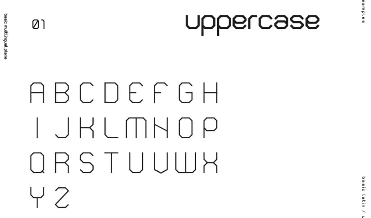 Download Hexa font (typeface)