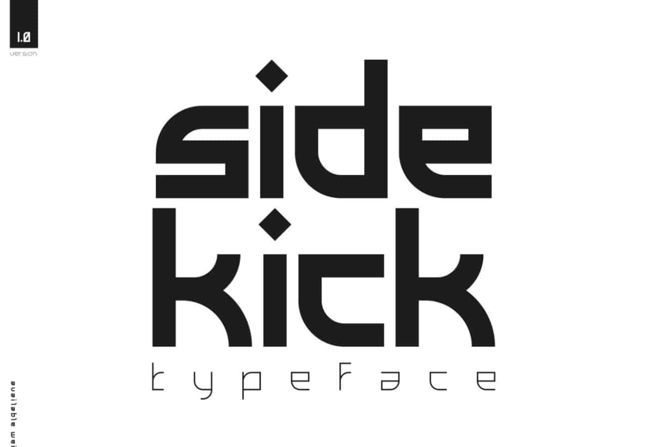 Download Side Kick font (typeface)