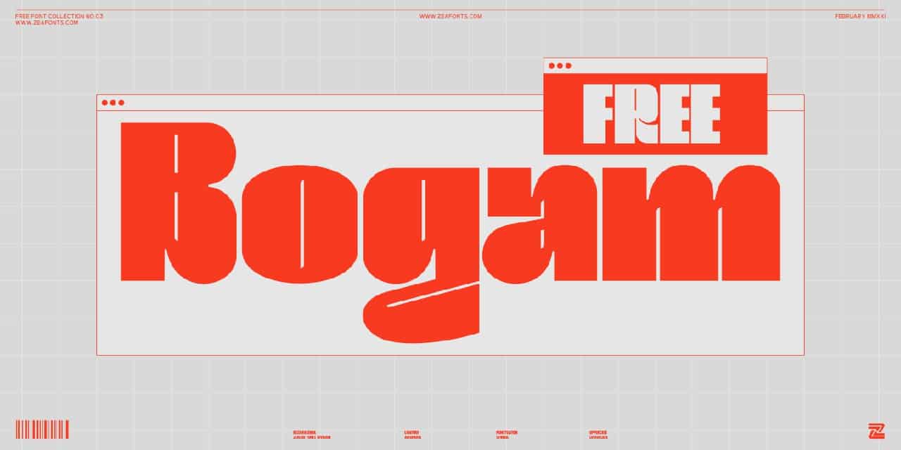 Download Bogam font (typeface)