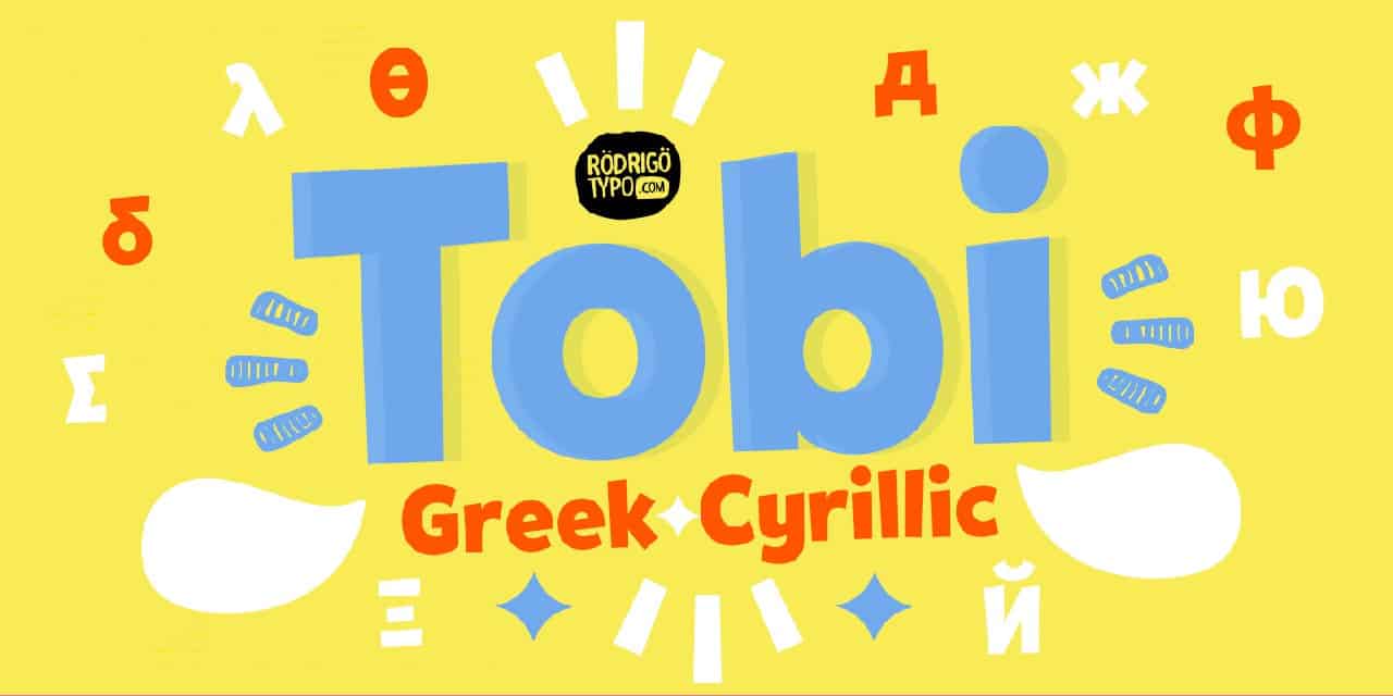 Download Tobi Greek font (typeface)