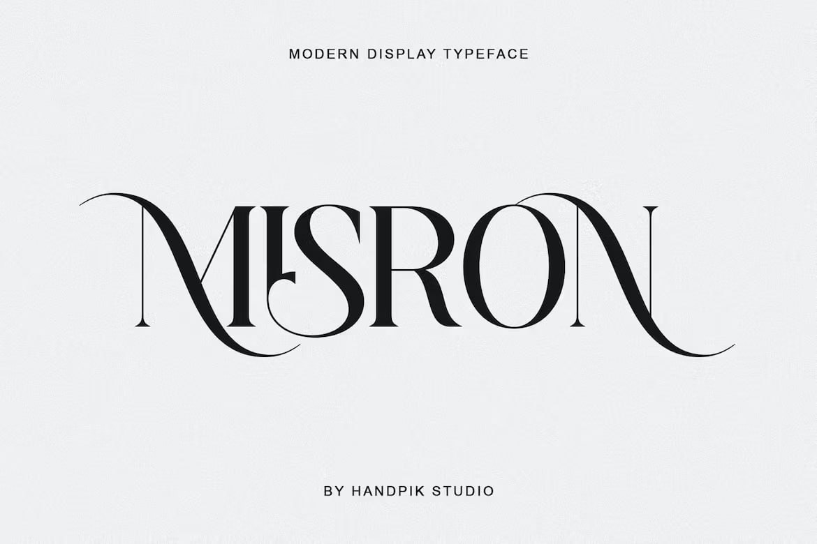 Download Misron font (typeface)