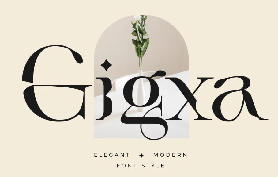 Download Gigxa font (typeface)