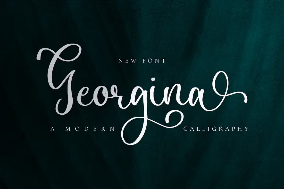 Download Georgina font (typeface)