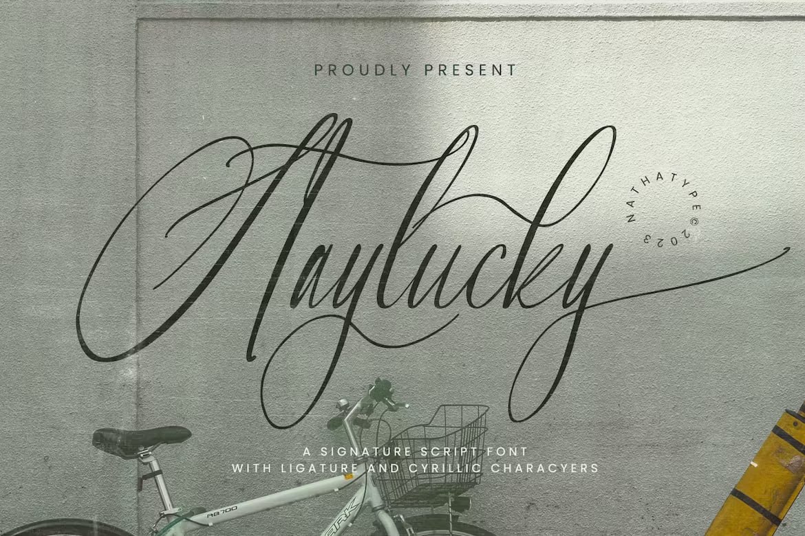 Download Staylucky font (typeface)